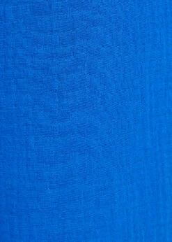 Pantacourt Bleu Roi En Gaze De Coton -Mode Soldes Boutique FF PA BACCHIO A 165 d 3cbbe006 4566 4f74 93c7 01ed3080bbbc