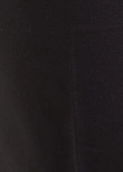 Pantalon Large Noir 7/8ème En Coton -Mode Soldes Boutique FF PA RONAC 700 d