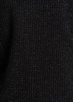 Pull Noir Court En Maille Irisée Avec Nœud 11 Pull Noir Court En Maille Irisée Avec Nœud -Mode Soldes Boutique FF PU CANNES M 700 d