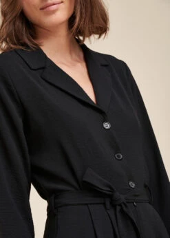 Combinaison Pantalon Noire Col Tailleur -Mode Soldes Boutique FG CO TAGUS G 700 6