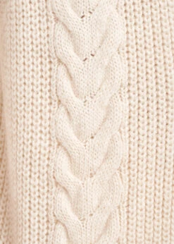 Gilet écru Sans Manches Court En Maille -Mode Soldes Boutique FG GI TIK 703 d