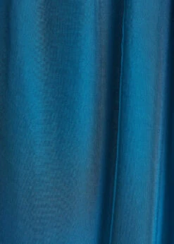 Jupe Longue Bleue En Voile Taille élastique -Mode Soldes Boutique FG JU LAURENZ 713 d