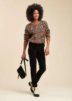 Pantalon Noir Droit En Velours Côtélé 12 Pantalon Noir Droit En Velours Côtélé -Mode Soldes Boutique FG PA CHRONO C 700 c