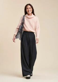 Pantalon Bleu Marine Coupe Large 13 Pantalon Bleu Marine Coupe Large -Mode Soldes Boutique FG PA RUDEN M 278 c