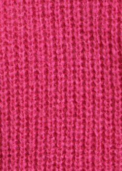 Pull Rose Col Boule -Mode Soldes Boutique FG PU TAXIM 1237 d