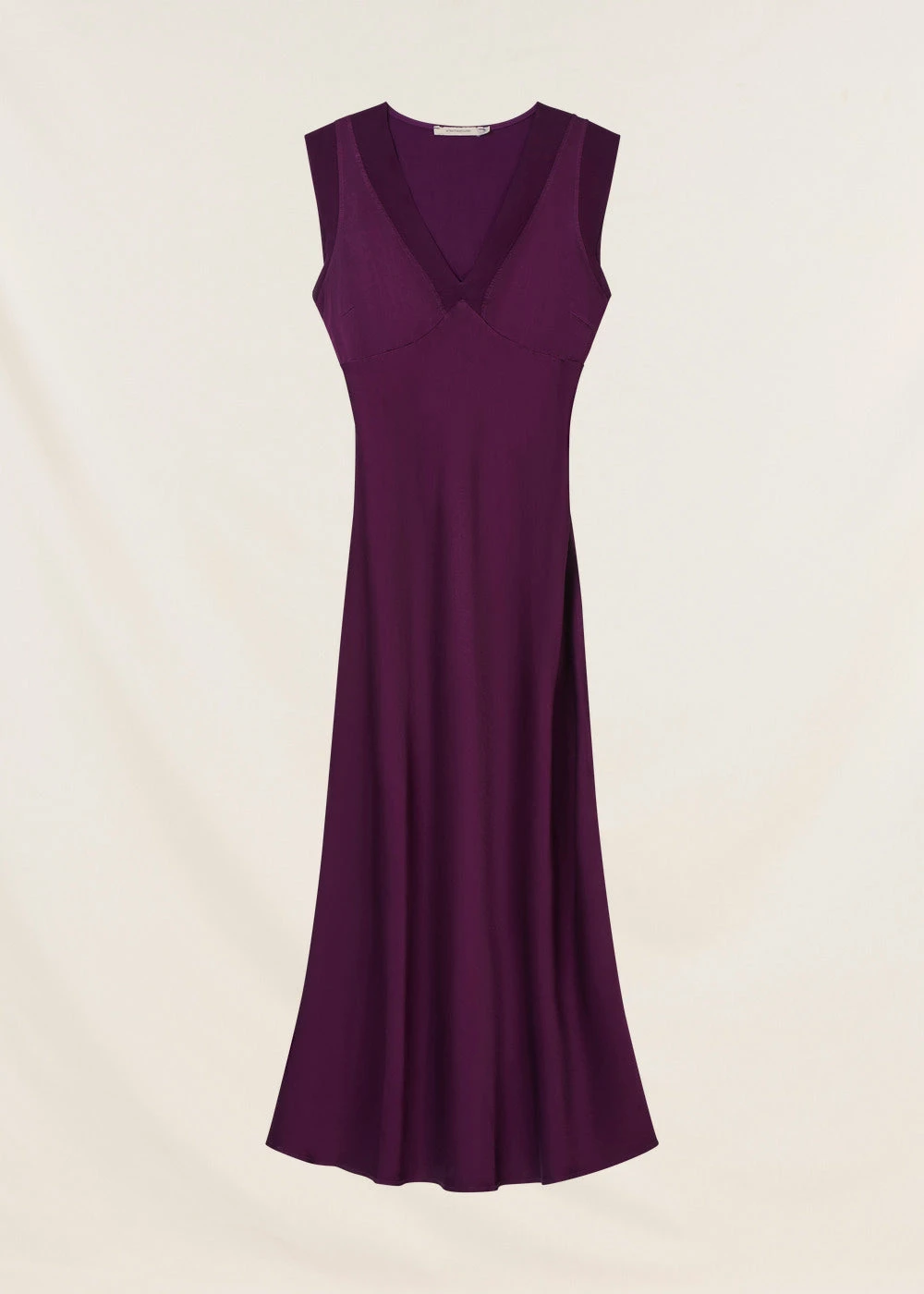 Robe Longue Fluide Habillée Prune 10 Robe Longue Fluide Habillée Prune – Image 8