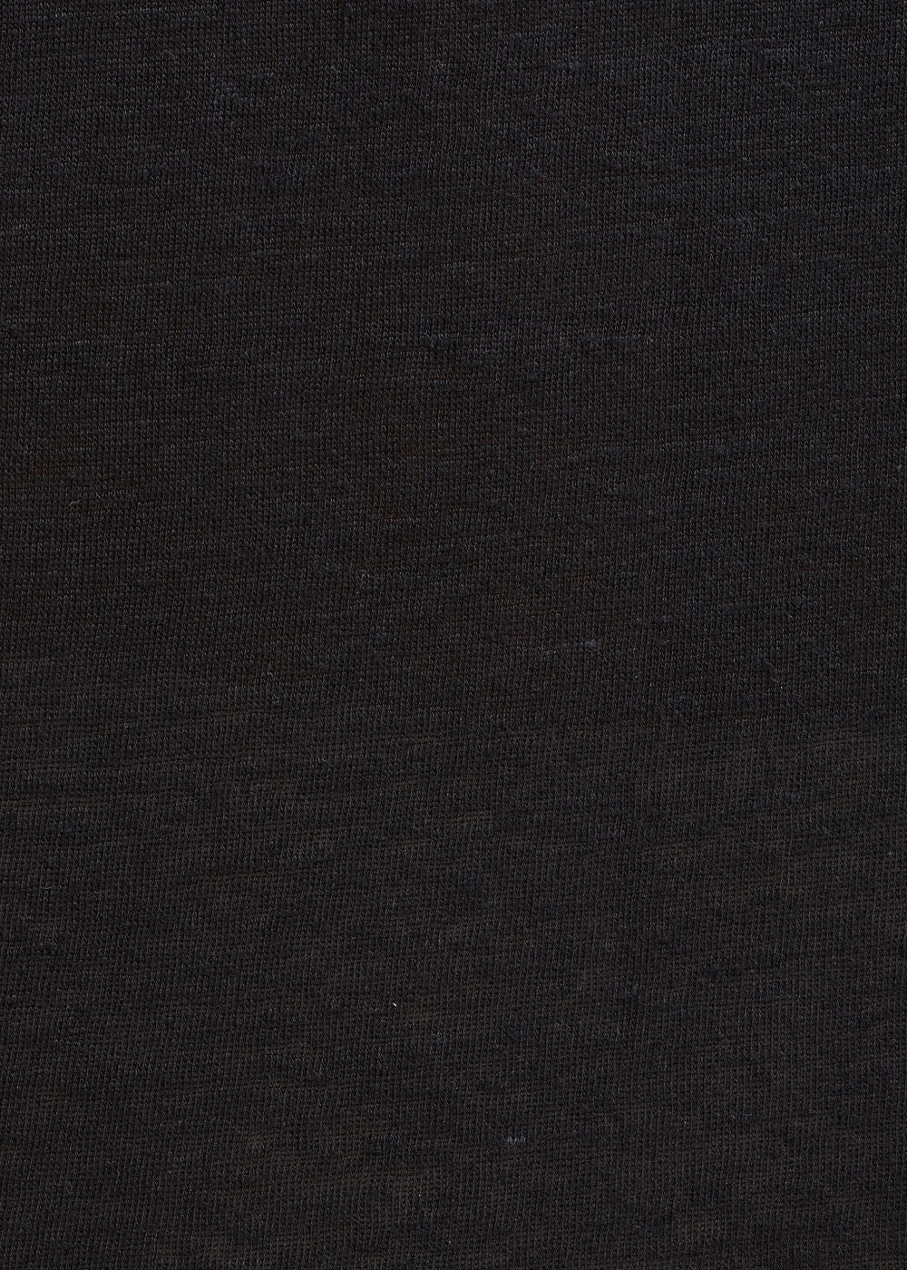 T-shirt Noir En Lin Manches Courtes 6 T-shirt Noir En Lin Manches Courtes – Image 4