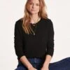 T-shirt Noir Manches Longues Encolure Ronde -Mode Soldes Boutique FG TS TOLANUM 700 1