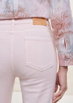 Jean Légèrement évasé Rose En Coton Biologique 14 Jean Légèrement évasé Rose En Coton Biologique -Mode Soldes Boutique FH JE SMIKY C 1332 6