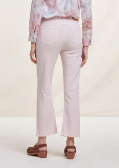 Jean Légèrement évasé Rose En Coton Biologique 12 Jean Légèrement évasé Rose En Coton Biologique -Mode Soldes Boutique FH JE SMIKY C 1332 b