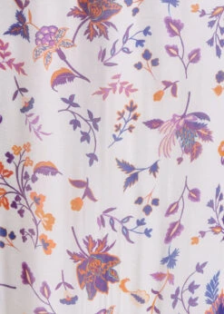 Jupe Longue Fluide écrue Fleurie Taille élastique 13 Jupe Longue Fluide écrue Fleurie Taille élastique -Mode Soldes Boutique FH JU LAURENZ J 703 d