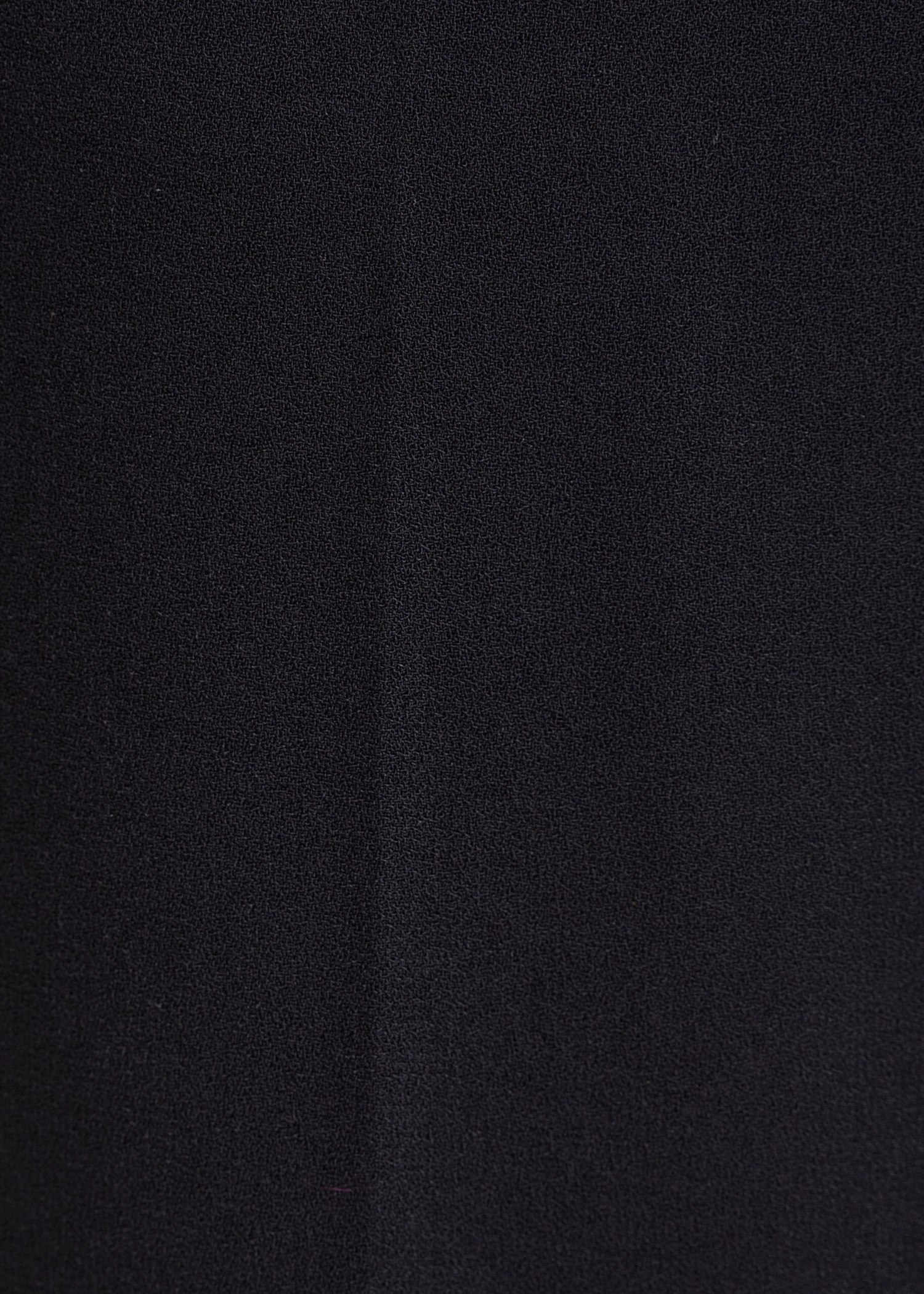 Pantalon Droit Noir En Tissu Crêpe 6 Pantalon Droit Noir En Tissu Crêpe – Image 4