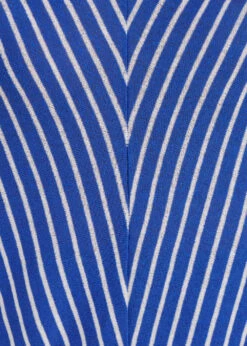 Pull Rayé Bleu Roi Manches 3/4 Col V 10 Pull Rayé Bleu Roi Manches 3/4 Col V -Mode Soldes Boutique FH PU DANAEE R 1581 d