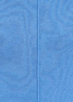 Pull Bleu En Coton Biologique Manches 3/4 Oversize -Mode Soldes Boutique FH PU SELFIX A 1557 d