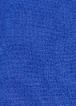 Pull Bleu Roi En Coton Biologique Manches 3/4 Oversize -Mode Soldes Boutique FH PU SELFIX A 165 d