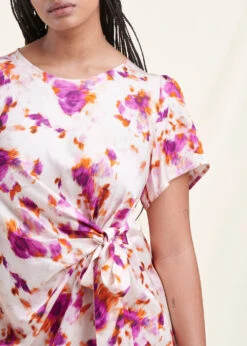 Robe Courte Fluide Habillée Fleurie -Mode Soldes Boutique FH RO VALARA C 510 6