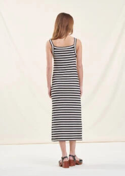 Robe Débardeur Rayée En Coton -Mode Soldes Boutique FH RO VARENA 120 b
