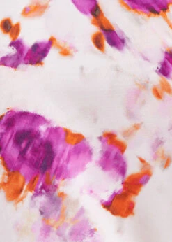 Top Ample Manches Courtes Fleuri Encolure Ronde -Mode Soldes Boutique FH TO VALPHA C 510 d