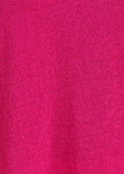 T-shirt Rose Fuchsia En Coton Modal Petites Manches Courtes -Mode Soldes Boutique FH TS DAVIA D 1551 d