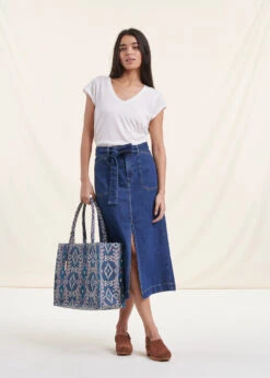 T-shirt écru En Coton Modal Petites Manches Courtes -Mode Soldes Boutique FH TS DAVIA D 703 c