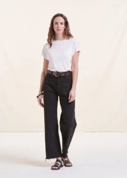 T-shirt écru Manches Courtes -Mode Soldes Boutique FH TS VERSI V 703 c