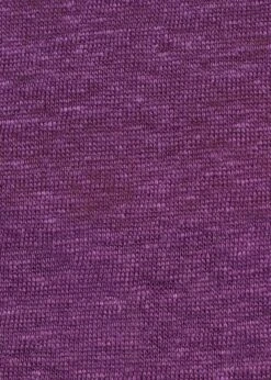 T-shirt Prune En Lin Manches Courtes -Mode Soldes Boutique FH TS VIRANO 1560 d