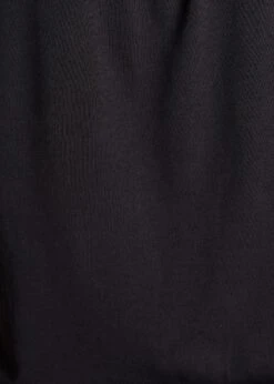 Top Bi-matière Noir Manches Courtes -Mode Soldes Boutique FH TS VRIANI 700 d